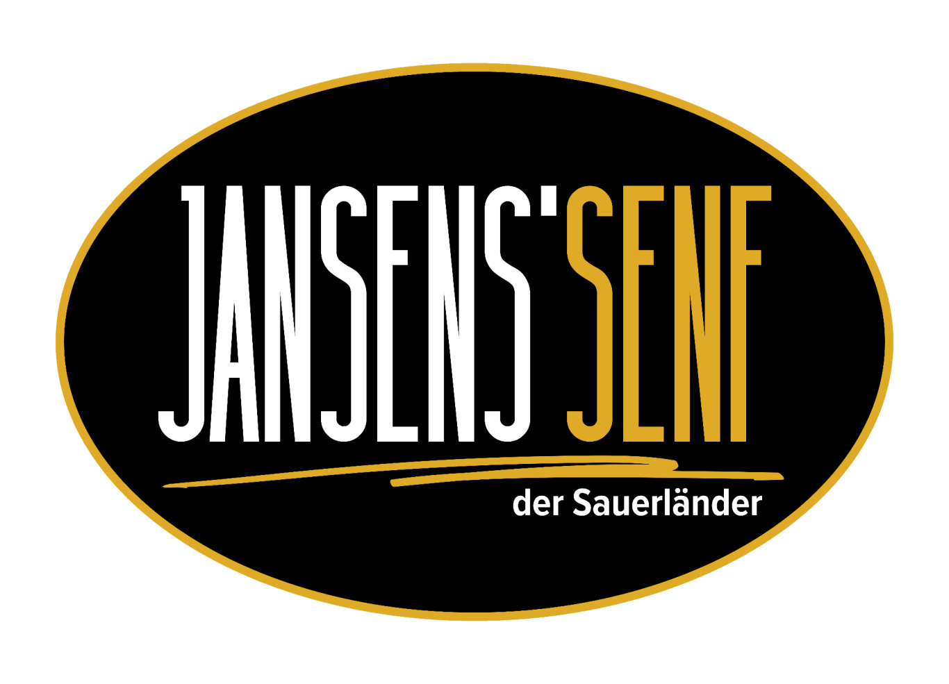 Senf Logo Jansens' Senf Logo - der Sauerländer
