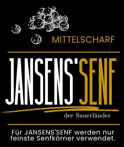 Senf Mittelscharf Jansens Senf Mittelscharf Sorte